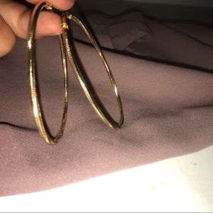 Hoop earrings